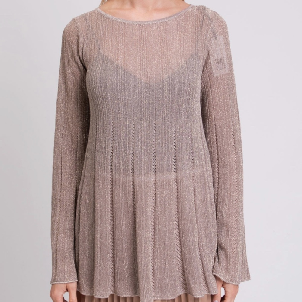 M MISSONI Sheer Top